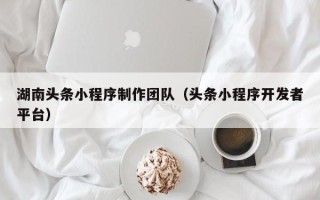 广州湖南头条小程序制作团队（头条小程序开发者平台）